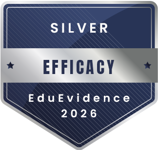 EduEvidence 2026 Efficacy Silver badge