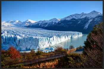 The changing shape and position of these icy terrains are one of many earth processes that occur over a long period of time.