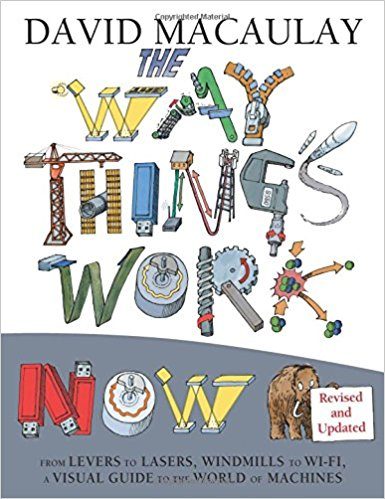 MacCauley's "The Way Things Work Now," a great book for inspiring STEM activities.