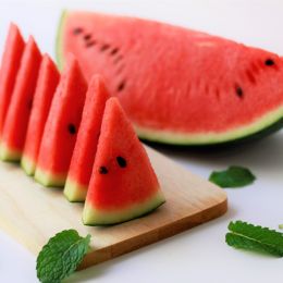 sliced watermelon