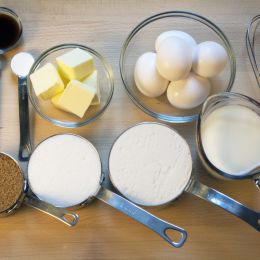 many baking ingredients
