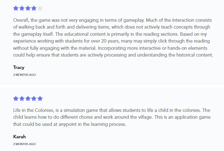 reviews-lifeinthecolonies