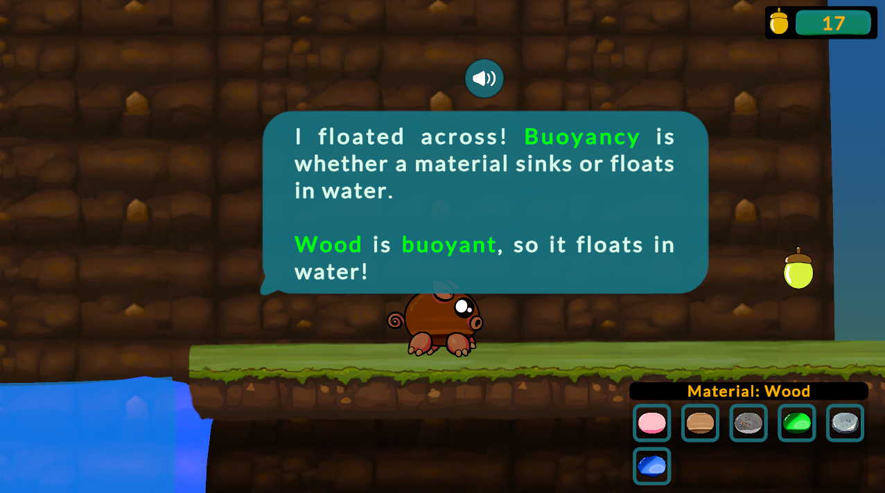 Educational content in Pigglesney Matters